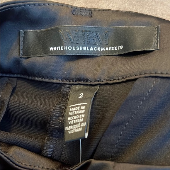NWT WHBM Women’s Black Cargo Pants, Sz. 2 - Picture 16 of 16